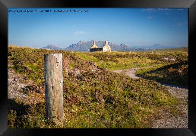 Ben Loyal from the Moine House Framed Print by Peter Stuart