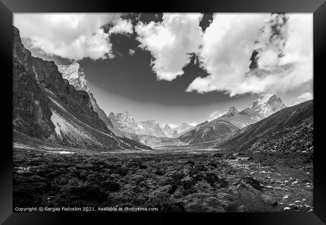 Himalaya. Framed Print by Sergey Fedoskin