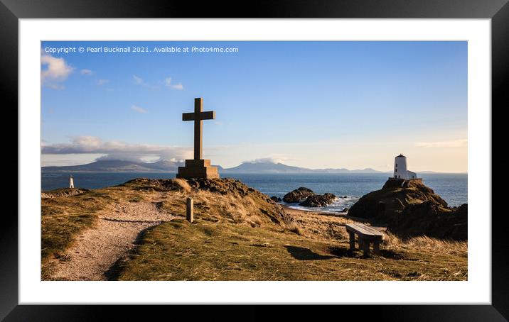 Ynys Llanddwyn Island Anglesey Wales Framed Mounted Print by Pearl Bucknall