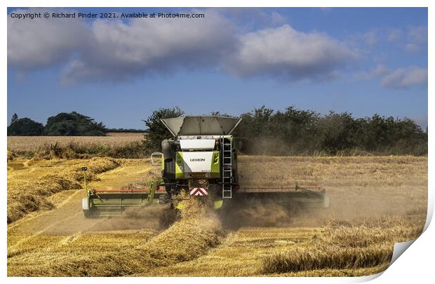 Harvest Time Print by Richard Pinder