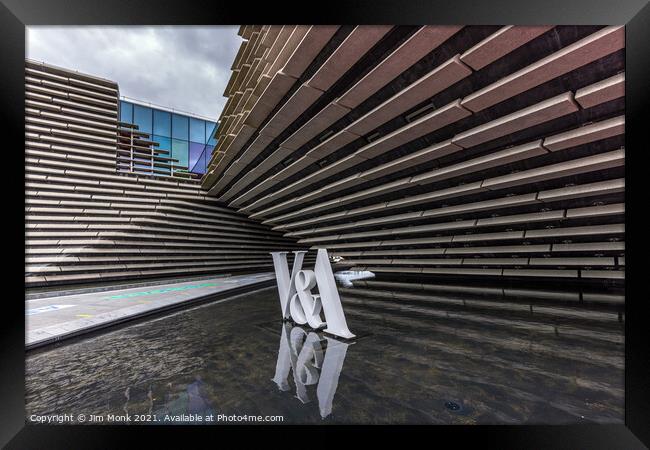 V & A Dundee Framed Print by Jim Monk