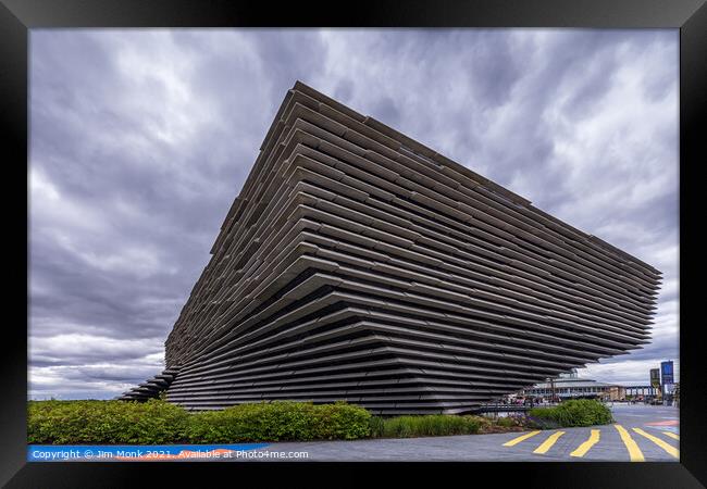 Dundee V&A  Framed Print by Jim Monk