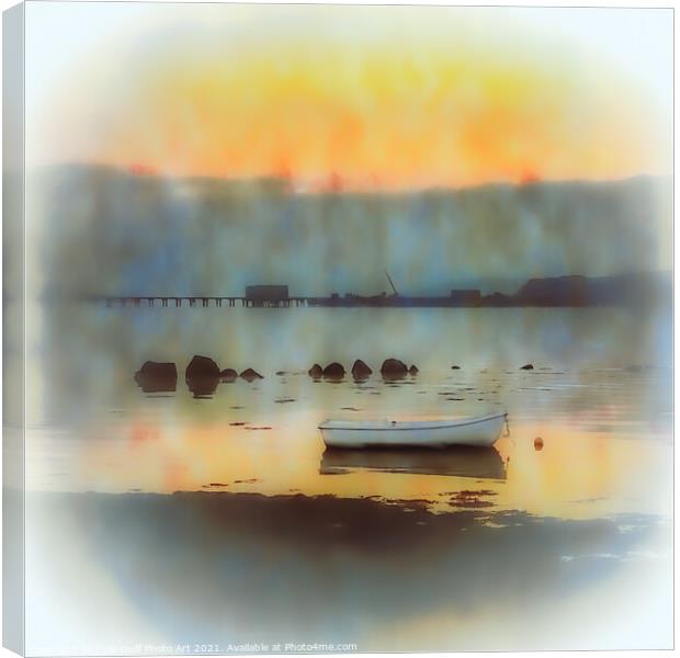 Fairlie Sunset Canvas Print by Tylie Duff Photo Art