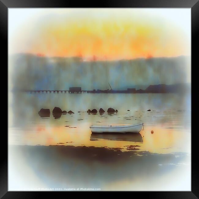 Fairlie Sunset Framed Print by Tylie Duff Photo Art