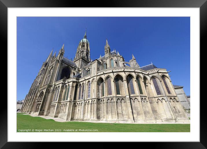 Gothic Marvel in Bayeux Framed Mounted Print by Roger Mechan