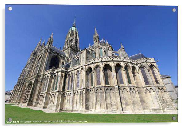 Gothic Marvel in Bayeux Acrylic by Roger Mechan