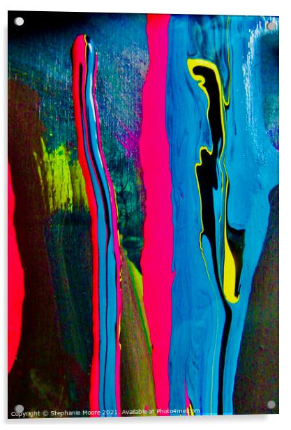 Abstract 2021 73 Acrylic by Stephanie Moore