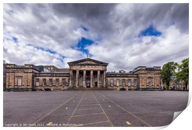The High School of Dundee  Print by Jim Monk