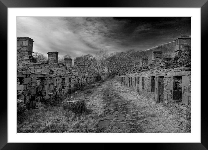 Dinorwic quarry  Framed Mounted Print by Dean Photography