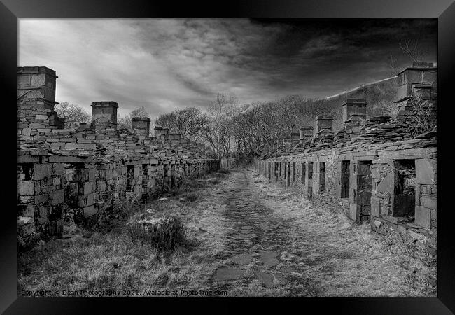 Dinorwic quarry  Framed Print by Dean Photography