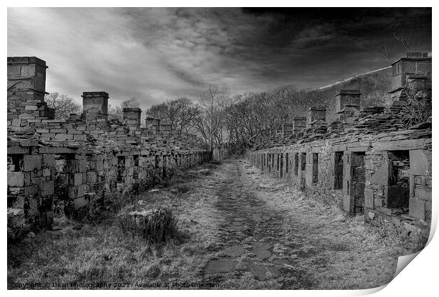 Dinorwic quarry  Print by Dean Photography