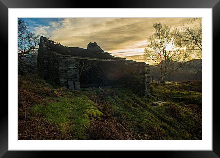 Dinorwic quarry Framed Mounted Print by Dean Photography