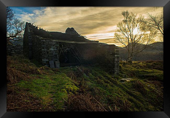 Dinorwic quarry Framed Print by Dean Photography