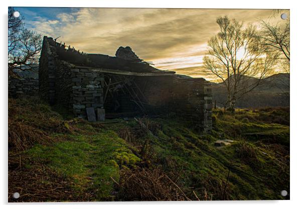 Dinorwic quarry Acrylic by Dean Photography