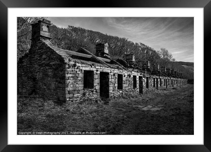 Dinorwic quarry Framed Mounted Print by Dean Photography