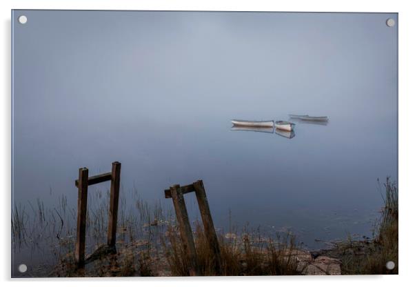 Loch Rusky Acrylic by overhoist 