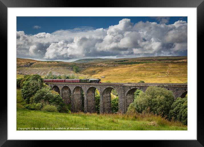 A Scotsman at Dent Framed Mounted Print by kevin cook