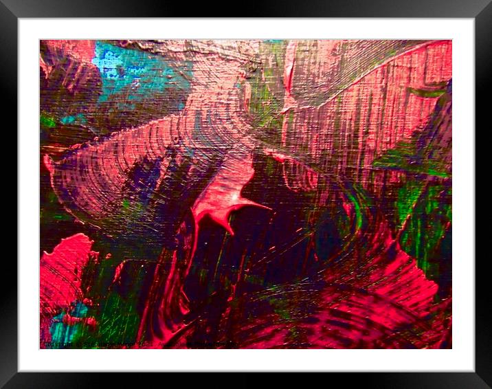 Abstract 2135 Framed Mounted Print by Stephanie Moore