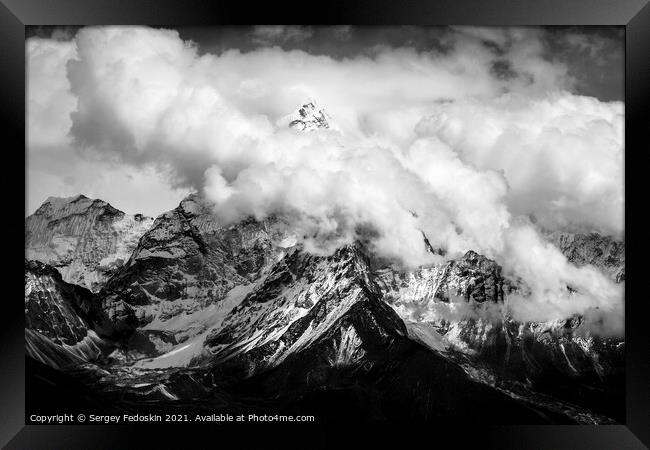 Himalaya Framed Print by Sergey Fedoskin
