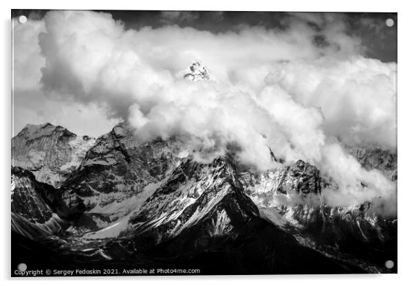 Himalaya Acrylic by Sergey Fedoskin