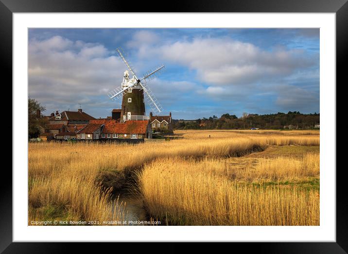Basking in the Euphoria of the Coastal Countryside Framed Mounted Print by Rick Bowden