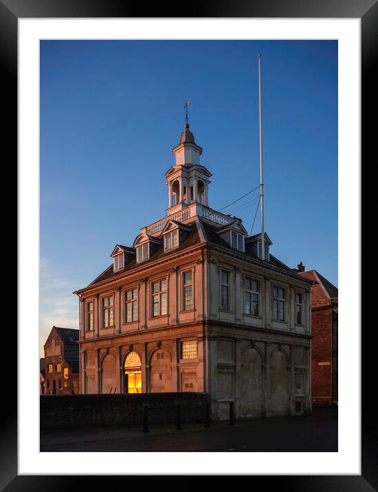 Customs House, Kings Lynn Framed Mounted Print by Andrew Sharpe