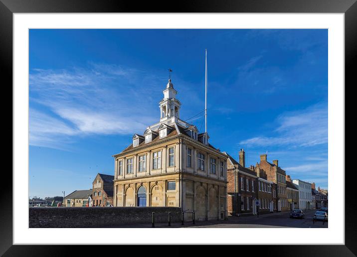 The Custom House, Kings Lynn Framed Mounted Print by Andrew Sharpe