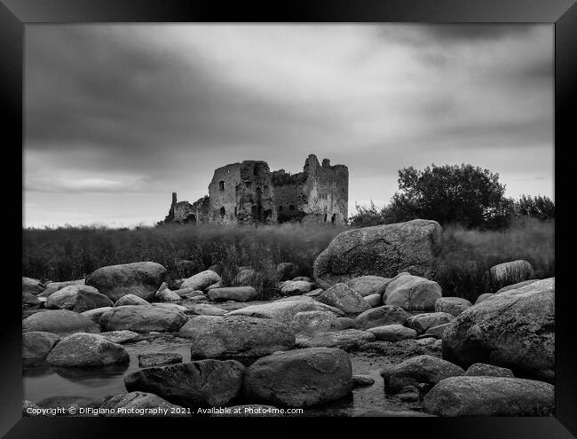 Toolse Castle Framed Print by DiFigiano Photography