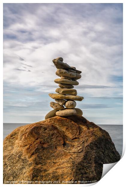 Valaste Cairn Print by DiFigiano Photography