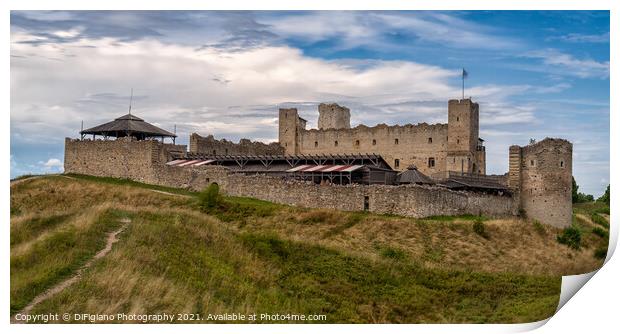 Rakvere Castle Print by DiFigiano Photography
