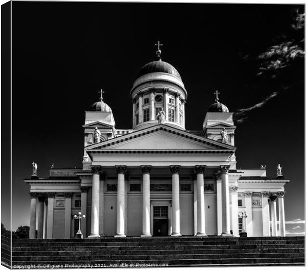 Helsinki Cathedral Canvas Print by DiFigiano Photography