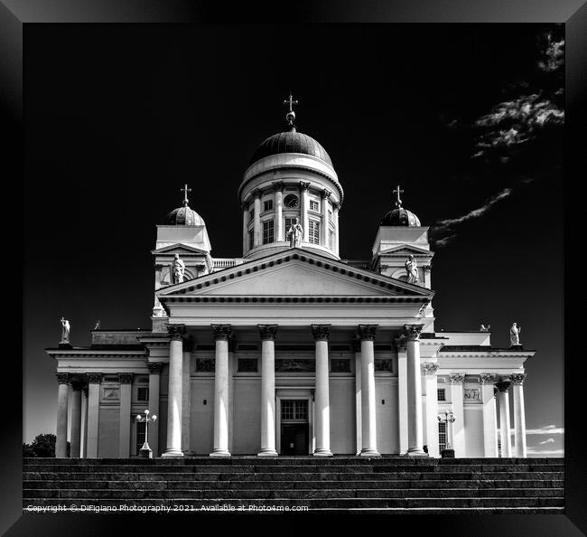 Helsinki Cathedral Framed Print by DiFigiano Photography