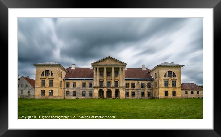 Kolga Manor Framed Mounted Print by DiFigiano Photography