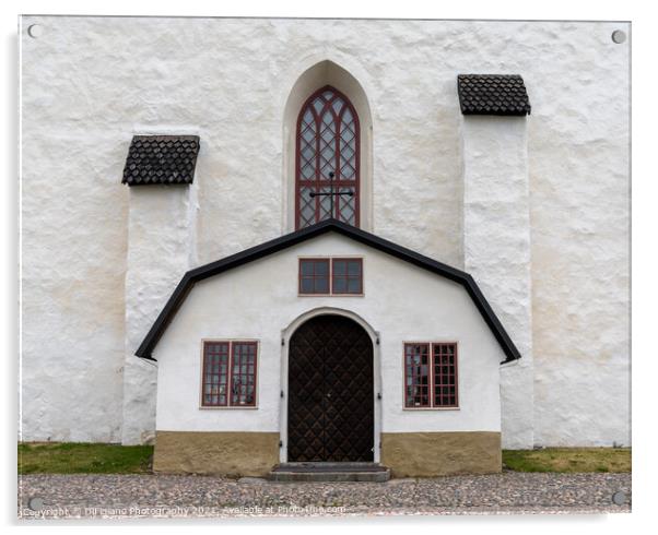Porvoo Cathedral Acrylic by DiFigiano Photography