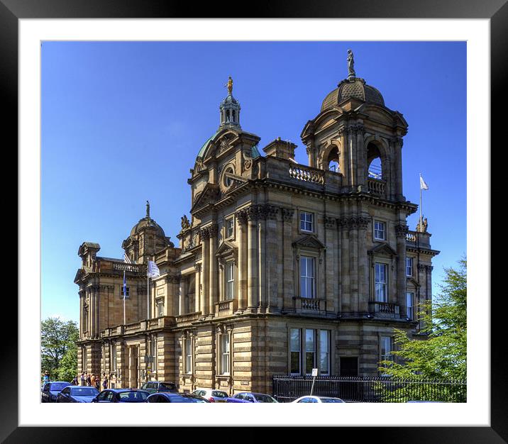 Bank of Scotland Building Framed Mounted Print by Tom Gomez