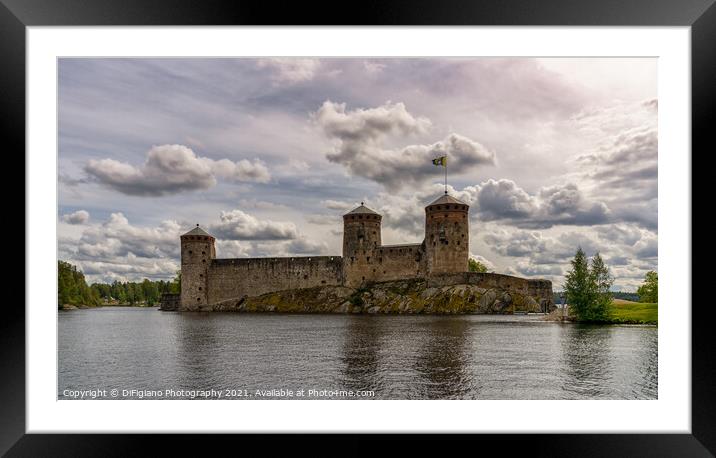 Olofsborg Castle Framed Mounted Print by DiFigiano Photography