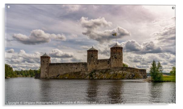 Olofsborg Castle Acrylic by DiFigiano Photography