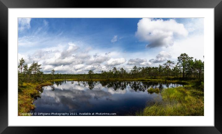 Laheema Lake Framed Mounted Print by DiFigiano Photography