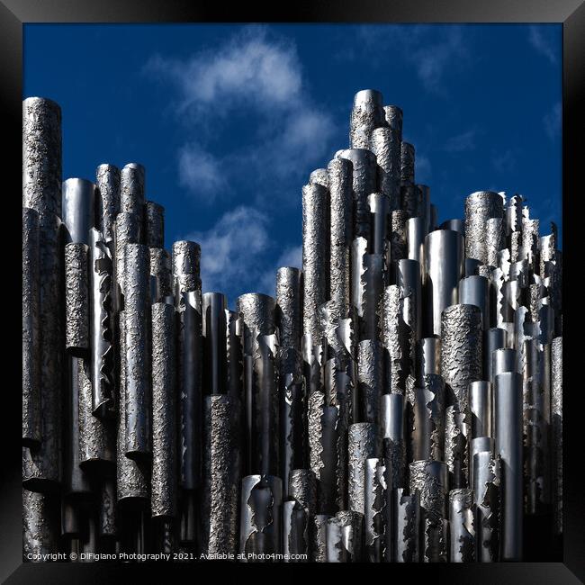 The Sibelius Monument Framed Print by DiFigiano Photography