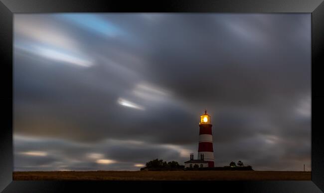 Happisburgh lighthouse  Framed Print by Dorringtons Adventures