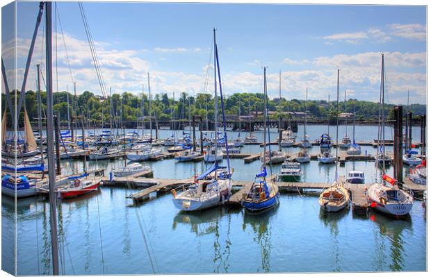 Port Edgar Canvas Print by Tom Gomez