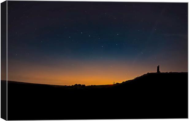 Ursa Major at Castle Hill Canvas Print by Alison Chambers