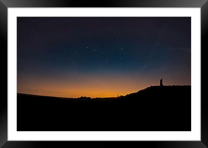 Ursa Major at Castle Hill Framed Mounted Print by Alison Chambers
