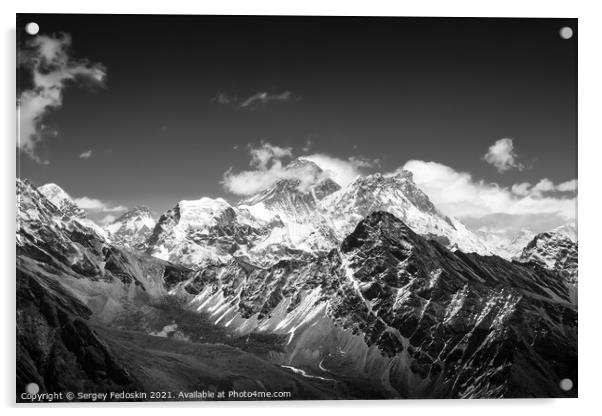 Mt. Everest. Acrylic by Sergey Fedoskin