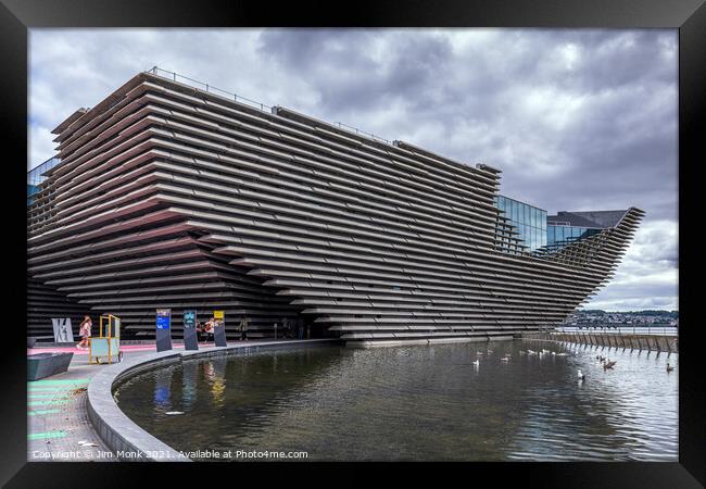  V&A in Dundee Framed Print by Jim Monk