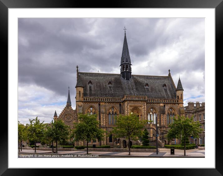 The McManus Art Gallery and Museum in Dundee Framed Mounted Print by Jim Monk
