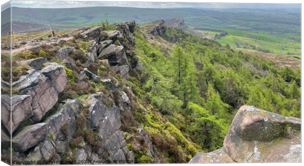 The roaches Peak District  Canvas Print by Daryl Pritchard videos