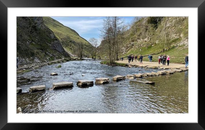 Dovedale Framed Mounted Print by Daryl Pritchard videos