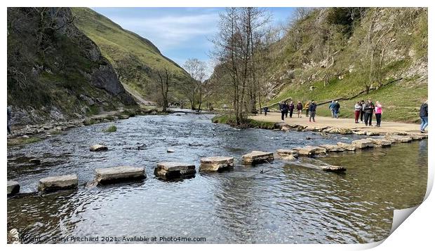Dovedale Print by Daryl Pritchard videos