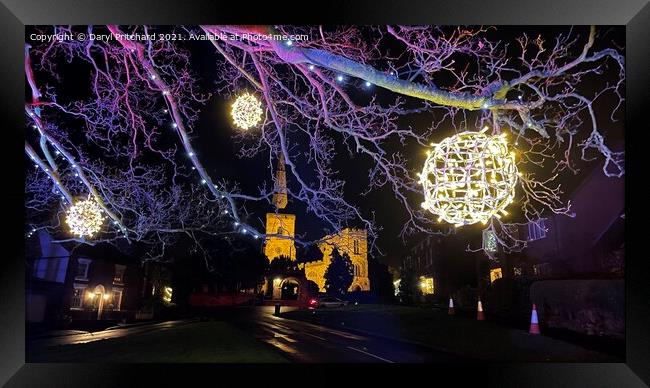 Astbury church Framed Print by Daryl Pritchard videos